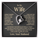 Mother's Day Gift for Wife | First Love | Heart Necklace