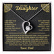 ZIAVIA  |  Heart Necklace  |  Daughters Biggest Fan | S