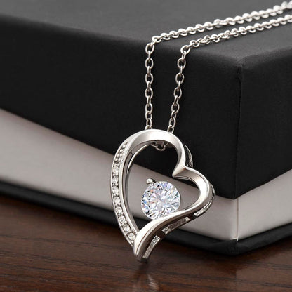 ZIAVIA | To My Daughter | Heart Necklace