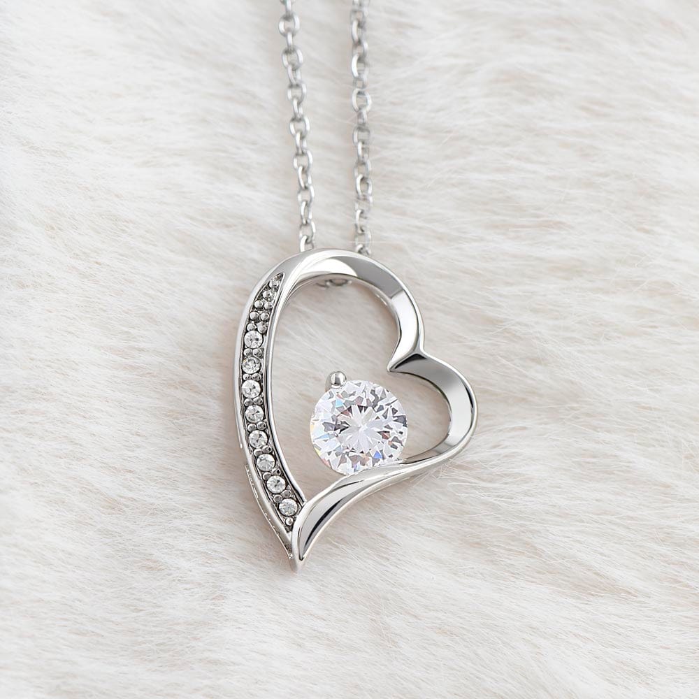 | ZIAVIA | To My Wife | Heart Necklace