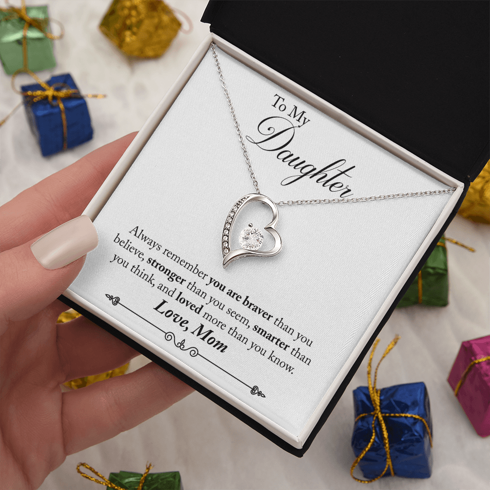 ZIAVIA  |  Heart Necklace  |  Loved Daughter