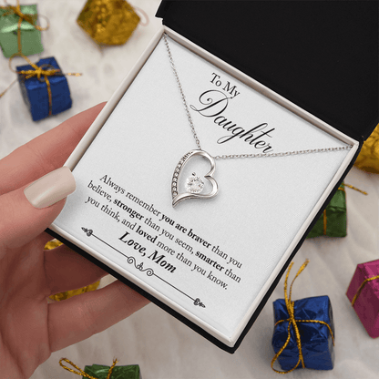 ZIAVIA  |  Heart Necklace  |  Loved Daughter