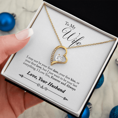 ZIAVIA  |  Heart Necklace  |  Wife Forever & Always