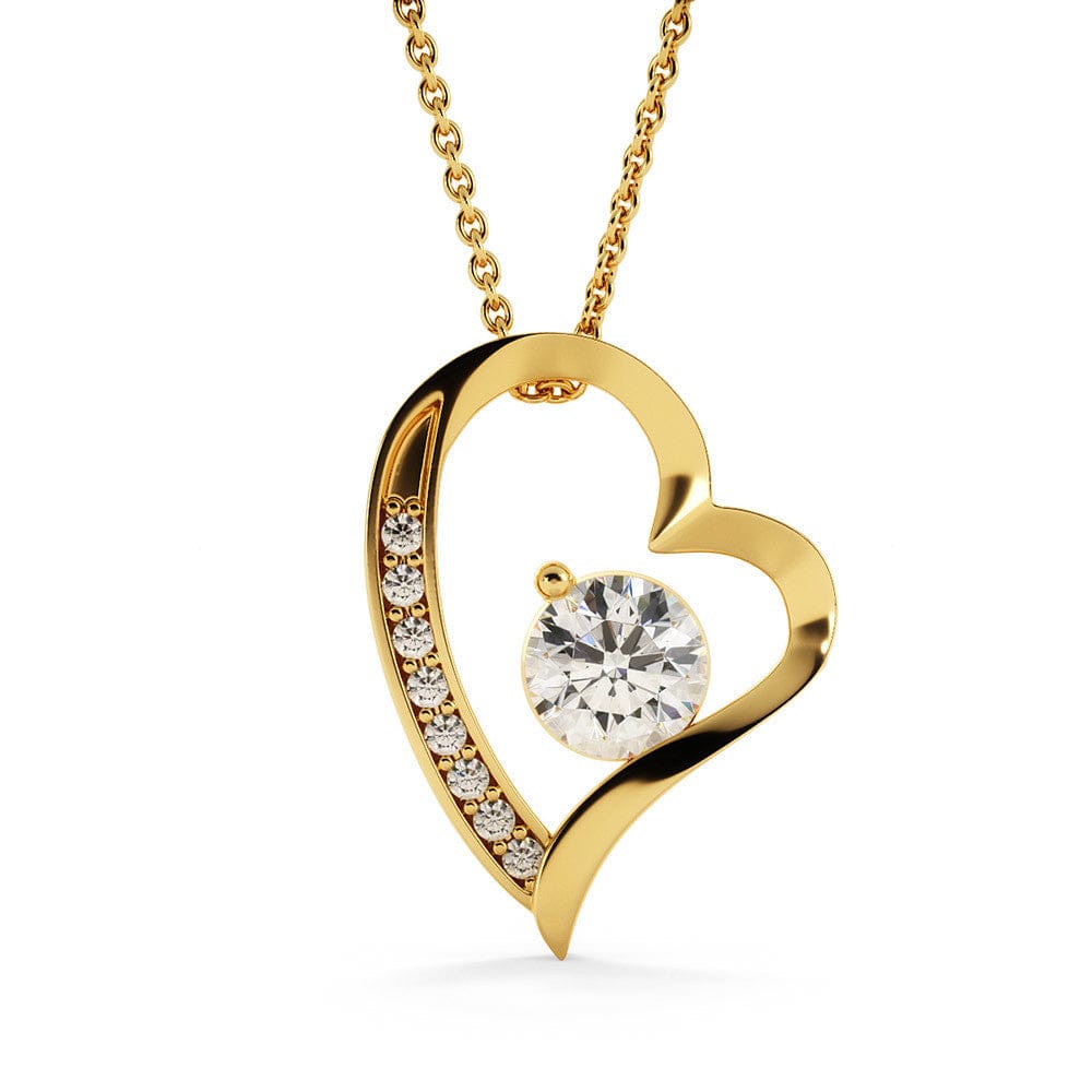 ZIAVIA | To My Daughter | Heart Necklace