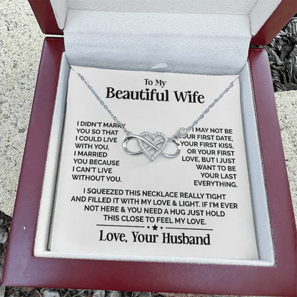 Beautiful Wife | ZIAVIA Infinity Heart | 925S Necklace