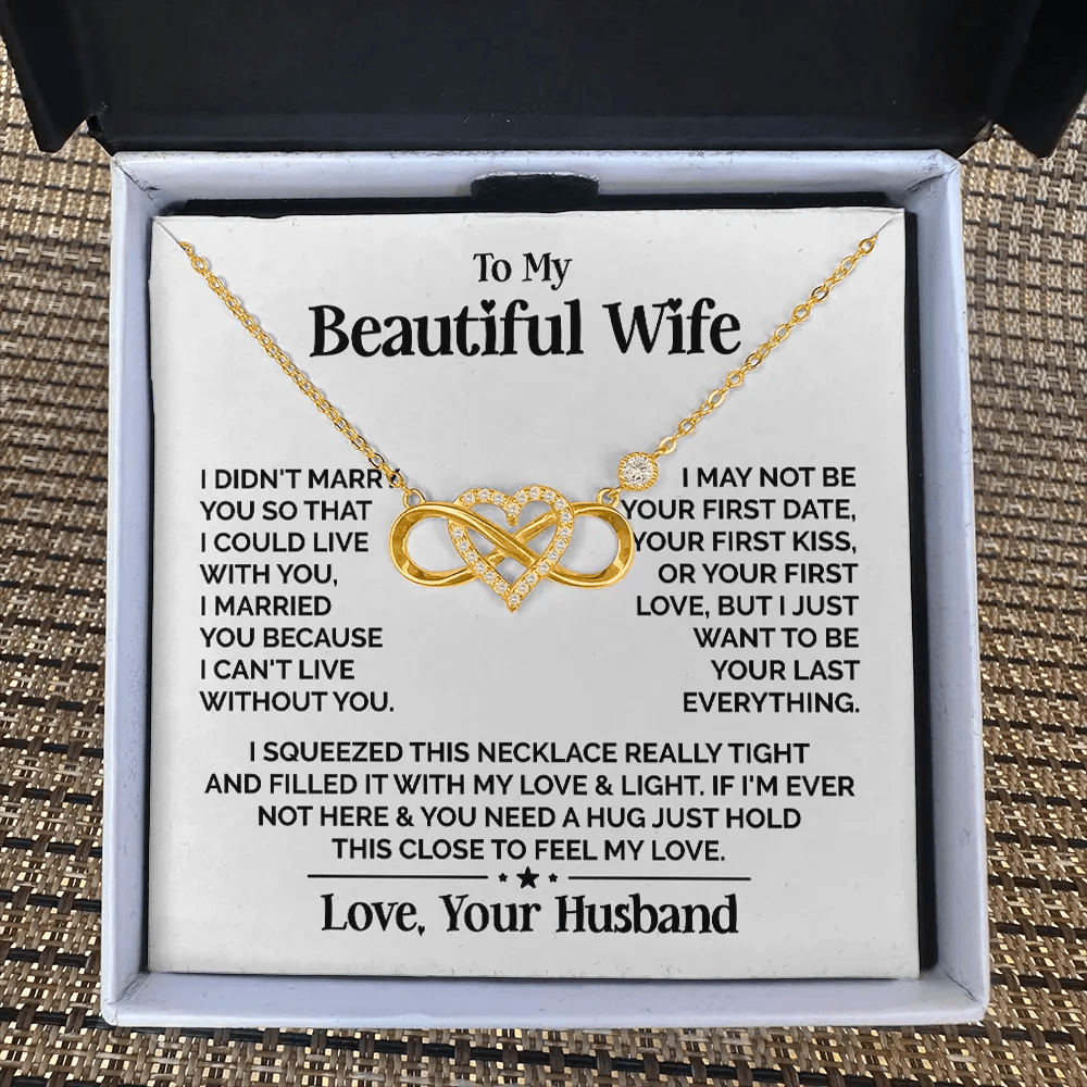 Beautiful Wife | ZIAVIA Infinity Heart | 925S Necklace