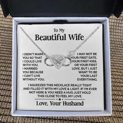 Beautiful Wife | ZIAVIA Infinity Heart | 925S Necklace