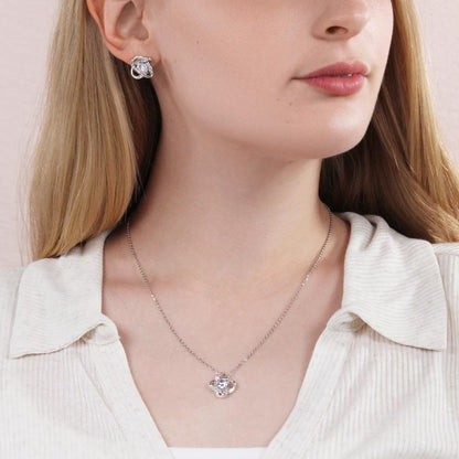 Vesta Knot Necklace - Daughter Strong Confident