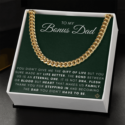 Bonus Dad Gift - Cuban Link Chain