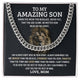 [Almost Sold Out] My Amazing Son | ZIAVIA Cuban Chain |