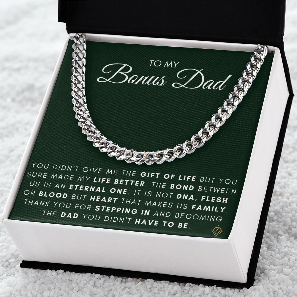 Bonus Dad Gift - Cuban Link Chain